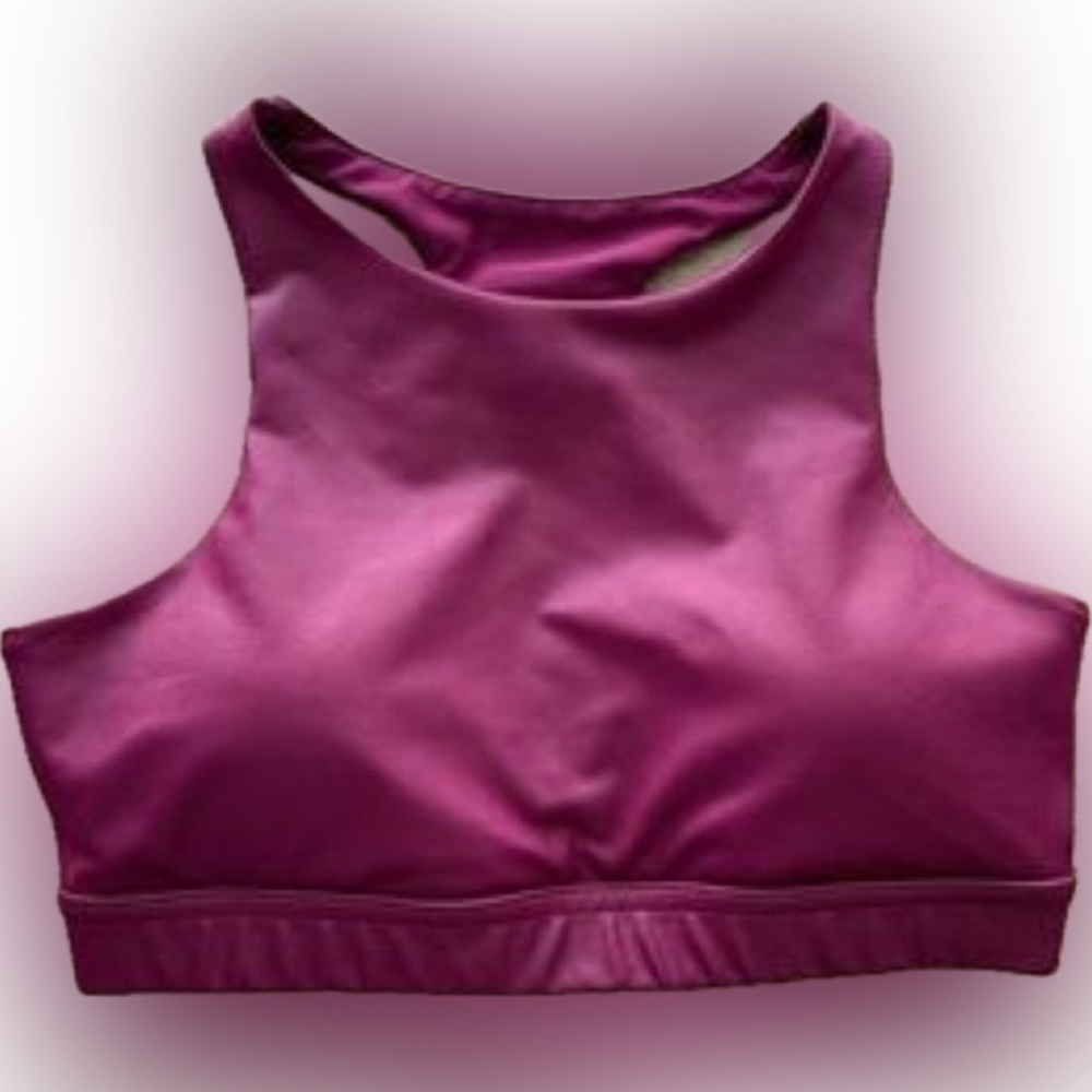Sports Padded Bra Burgundy